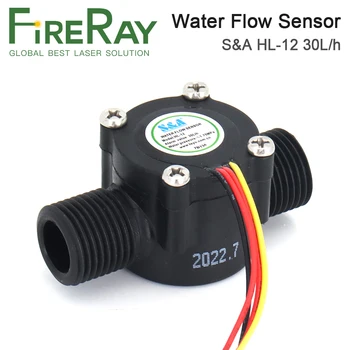 FireRay S&A Prietok Vody Prepínač Senzor, HL-12 S&Vodné Chladenie pre CO2 Laserové Gravírovanie a Rezanie Stroj