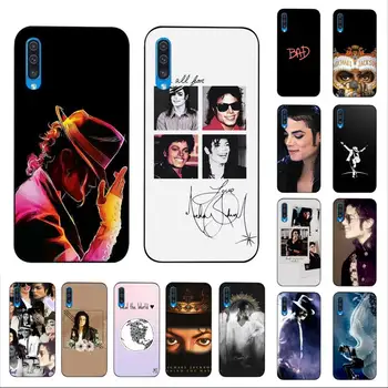FHNBLJ Michael Jackson Módne Telefón puzdro pre Samsung A51 01 50 71 21S 70 10 31 40 30 20E 11 A7 2018