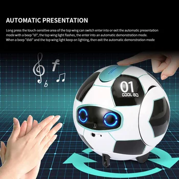 Inteligentný RC Robot Hračka Detí, Diaľkové Ovládanie Futbal Robotov So Zvukom Akcie Obrázok Loptu Robo Dieťa, Hračky pre Deti, Chlapci