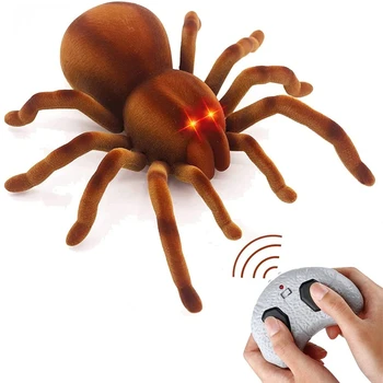 RC Zvierat, Diaľkové Ovládanie Spider Realistické Tarantula, Pet Hračka Žarty Deti Darček Halloween Gagy Praktické Vtip